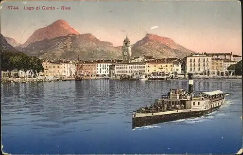 Riva del Garda Teilansicht  Kat. 