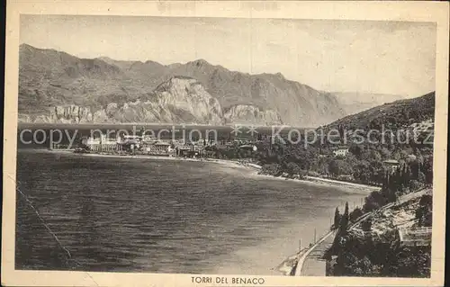 Torri del Benaco Teilansicht  Kat. Lago di Garda 