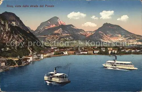 Riva del Garda Vista dalla strada del Ponale Kat. 