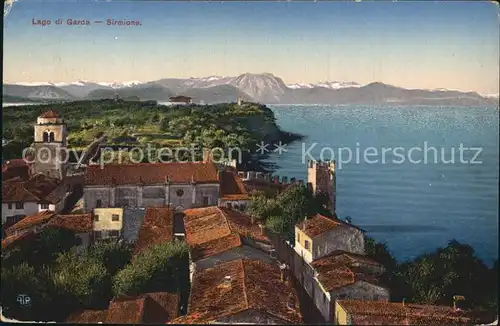 Sirmione Lago di Garda Panorama  Kat. Italien