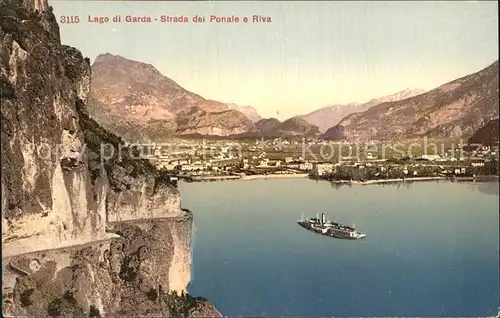 Riva del Garda Strada del Ponale Kat. 