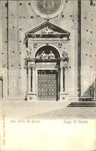 Salo Lago di Garda Porta del Duomo Kat. 
