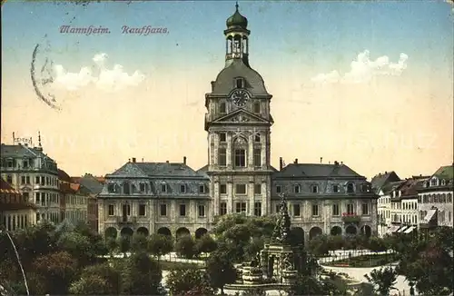 Mannheim Kaufhaus Denkmal Kat. Mannheim