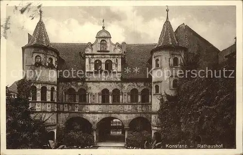 Konstanz Bodensee Rathaushof Kat. Konstanz