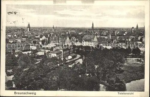 Braunschweig Totalansicht Kat. Braunschweig