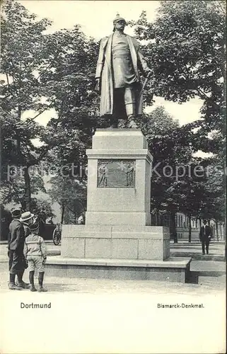 Dortmund Bismarck Denkmal Statue Kat. Dortmund