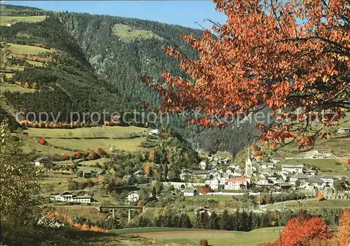 Muehlbach Suedtirol Pustertal Panorama Kat. Muehlbach
