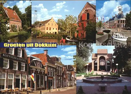 Dokkum Stadtansichten Kat. Dokkum