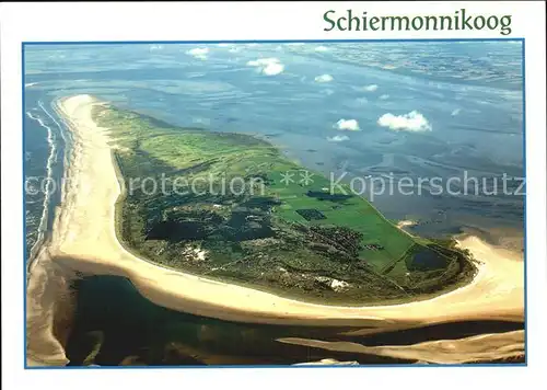 Schiermonnikoog Luftaufnahme Kat. Niederlande