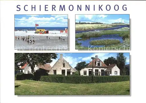 Schiermonnikoog Strand Panoramen Kat. Niederlande