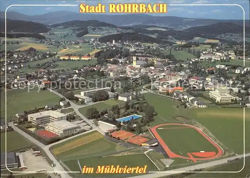 Rohrbach Oberoesterreich Luftaufnahme Kat. Rohrbach in Oberoesterreich