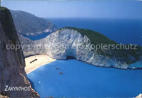 Zakynthos Zante Luftaufnahme Kat. Insel Zakynthos