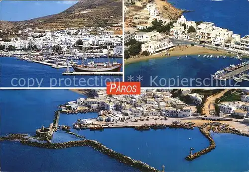 Paros Luftaufnahmen Kat. Insel Paros