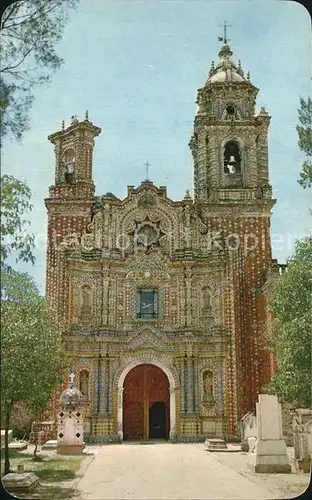 Mexico Acatepec Kirche San Francisco Kat. Mexiko