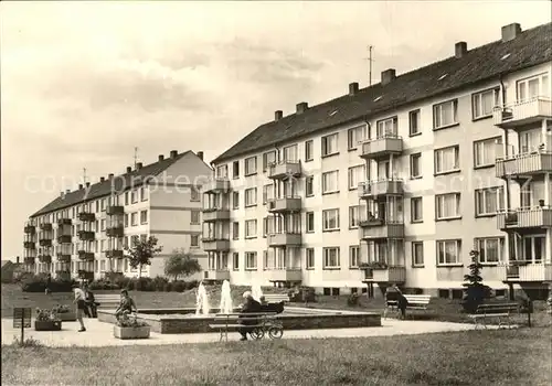 Demmin Mecklenburg Vorpommern Neubauten am Markt  Kat. Demmin