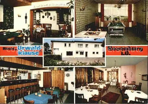 Neuenburg Friesland Hotel Urwaldklause  Kat. Zetel