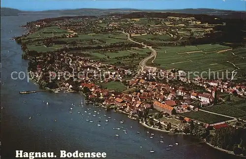 Hagnau Bodensee Fliegeraufnahme Kat. Hagnau am Bodensee