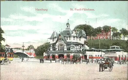 Hamburg Pauli Faehrhaus Kat. Hamburg