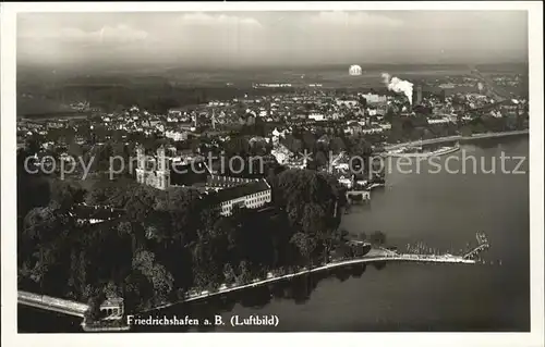 Friedrichshafen Bodensee Luftaufnahme Kat. Friedrichshafen