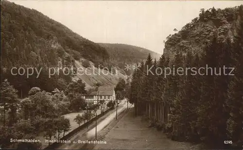 Schmalkalden Hachelstein Breitensteine Kat. Schmalkalden