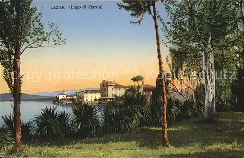 Lazise Lago di Garda Teilansicht  Kat. Lazise