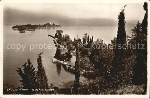 Isola di Garda Gesamtansicht  Kat. Italien