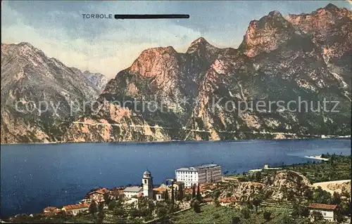 Torbole Lago di Garda Panorama  Kat. Italien
