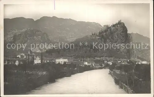 Arco Trentino Col Fiume Sarca Kat. Italien