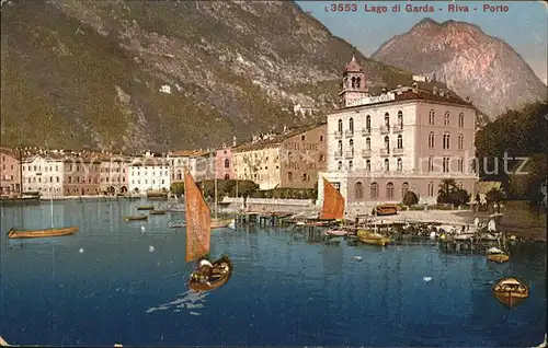 Riva del Garda Hafen Kat. 