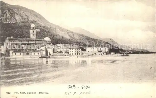 Salo Lago di Garda Teilansicht  Kat. 