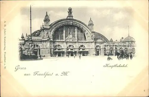 Frankfurt Main Hauptbahnhof Kat. Frankfurt am Main