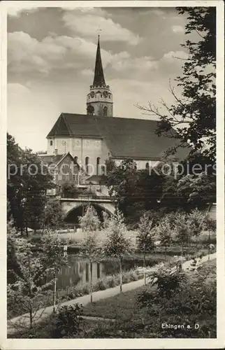 Ehingen Donau Kirche Kat. Ehingen (Donau)