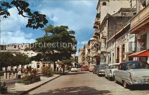 San Juan Puerto Rico Old San Francisco Street Kat. San Juan