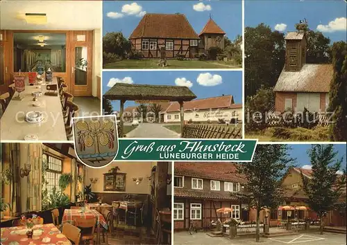 Ahnsbeck Heidehof Hasselmann Gastraeume Terrasse Kat. Ahnsbeck