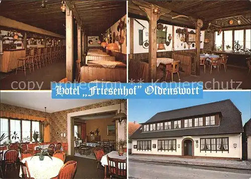 Oldenswort Hotel Friesenhof Bar Gastraeume Kat. Oldenswort