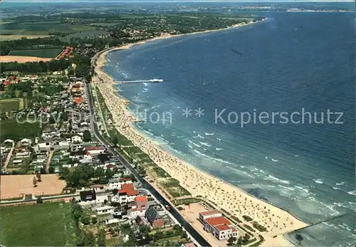 Haffkrug Ostseebad Fliegeraufnahme Kat. Scharbeutz