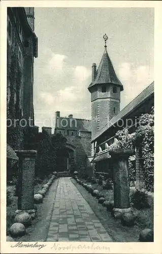 Marienburg Westpreussen Schloss Kat. Malbork Polen