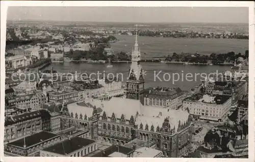 Hamburg Luftaufnahme Kat. Hamburg