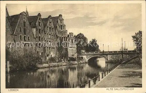 Luebeck Alte Salzspeicher Kat. Luebeck