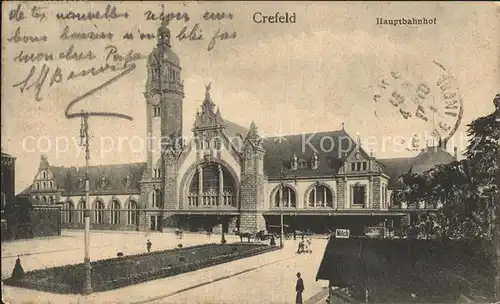 Krefeld Hauptbahnhof  Kat. Krefeld