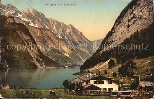 Koenigsee Berchtesgaden Saletalpe