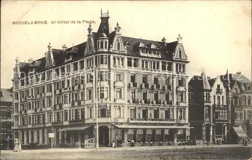 Middelkerke Hotel de la Plage Kat. 