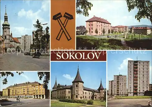Sokolov Ortsansichten Kat. Sokolov