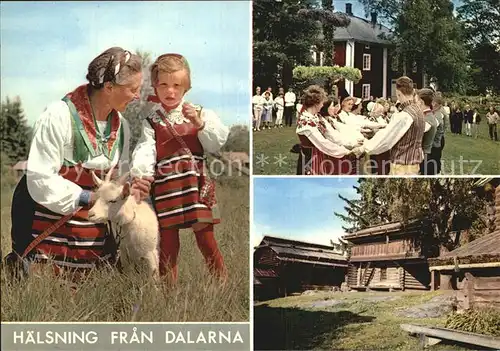 Haelsning fran Dalarna Kat. Schweden