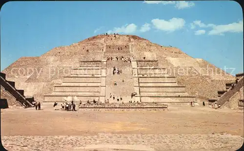 Teotihuacan Pyramide La Luna Kat. San Juan Teotihuacan Mexiko