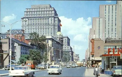 Montreal Quebec Sun Life Building Dorchester Street Kat. Montreal