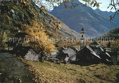 Sonogno Valle Verzasca Kat. Sonogno