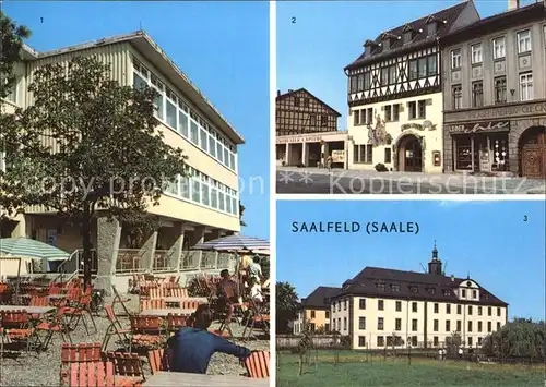 Saalfeld Saale Kulmberghaus HOG Das Loch Schloss Kulturpark Kat. Saalfeld