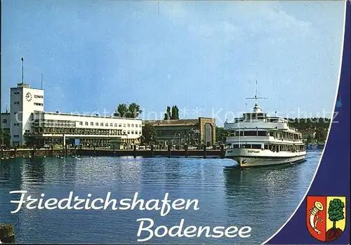 Friedrichshafen Bodensee F?hrschiff Hafen Kat. Friedrichshafen