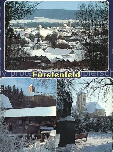 Fuerstenfeld Heilquelle Therme Loipersdorf Winter Kirche Kat. Fuerstenfeld